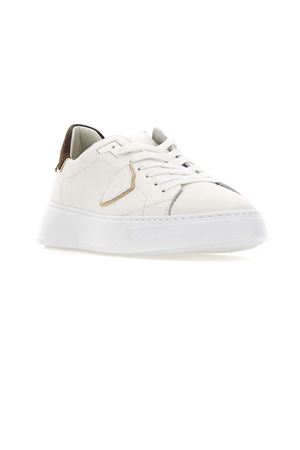 Sneaker Temple in vitello bianco PHILIPPE MODEL | BTLUVU01.